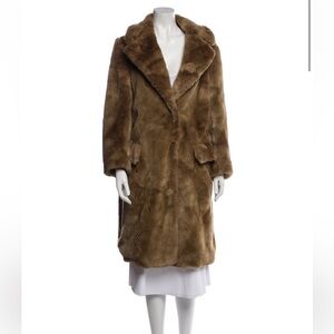 Dries Van Noten Faux Fur Coat